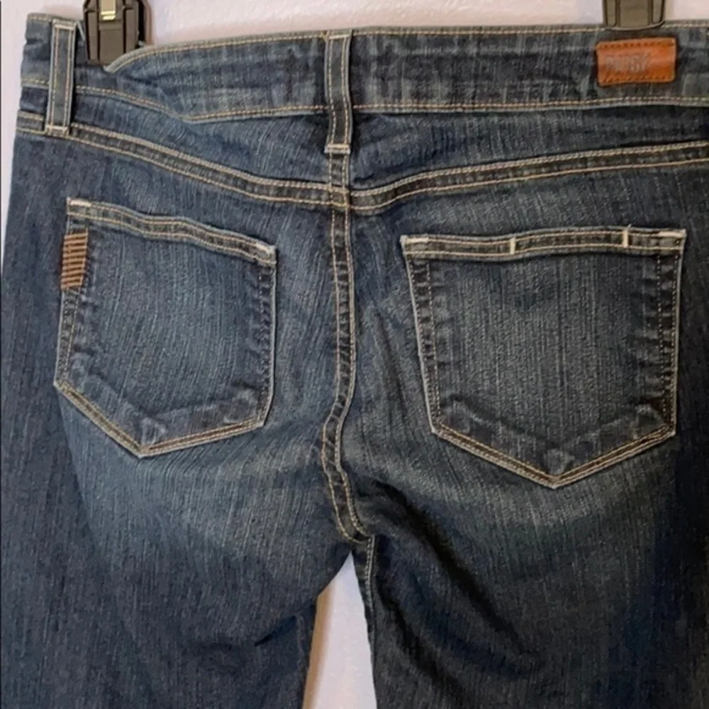 Paige jeans size 28 ankle peg jeans blue
